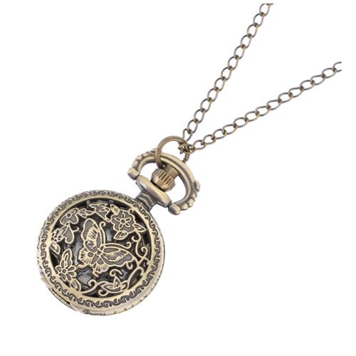VALICLUD Vintage Taschenuhr Für Damen Und Herren Mit Kette Einzigartige Uhr Zum Tragen Einfache Zeiteinstellung Hochwertiger Uhrenkern Als Festival Geschenk von VALICLUD