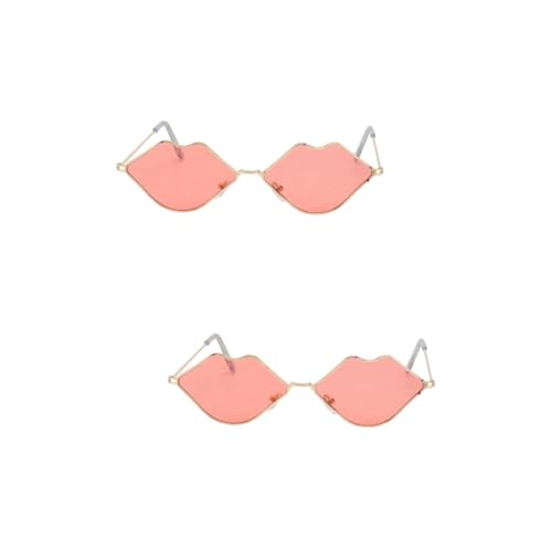 VALICLUD 2 Paar Metall Kunststoff Damen Lippendesign Für Karneval Cosplay Reise Personalisiert VALICLUD 2 Paar Metall Kunststoff Damen Lippendesign Für Karneval Cosplay Reise Personalisiert von VALICLUD