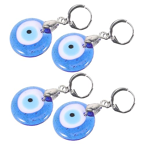 VALICLUD 2 Paar Ohrringe Ohrstecker Mismatch Charm Anhänger Frauen Zwei Creolen Halskette Edelstein Schmuck Glas VALICLUD 2 Paar Ohrringe Ohrstecker Mismatch Charm Anhänger Frauen Zwei Creolen Halskette Edelstein Schmuck Glas von VALICLUD