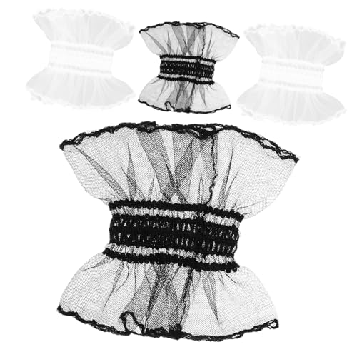 VALICLUD 2paare Wrist Cuffs Spitze Für Damen Und Accessoires Für Kostüme Hochzeiten Partys Und Festlichkeiten Verleihen Sie Ihrem Look Einen Romantischen Touch von VALICLUD