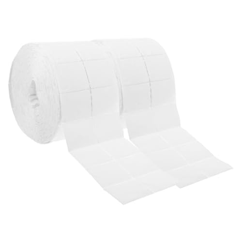 VALICLUD 2 Rollen Rüstungsentfernungsgewebe Nagel Entfernung machen Maniküre UV Schönheit Nägel Entferner reisen Make-up-Tücher Badezimmer Papier Abschminkpads fusselfreie Tücher Weiß von VALICLUD