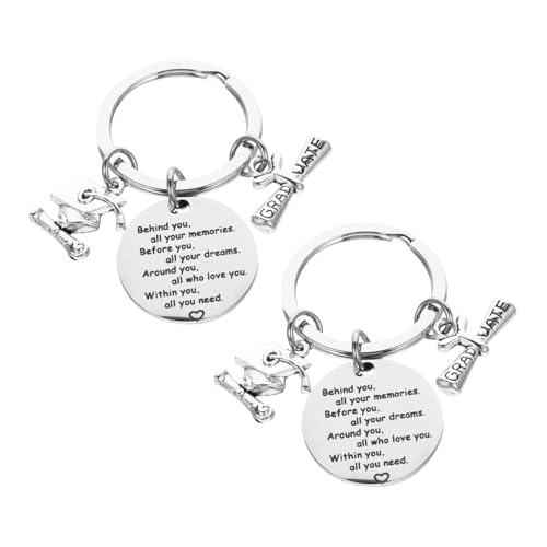 VALICLUD Edelstahl-schlüsselzubehör 2 Stück Kreative Für Den Koffer Mit Abschluss von VALICLUD