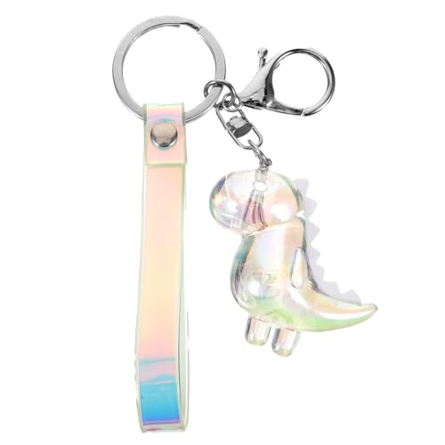 VALICLUD 2 STK Taschenverzierungen Auto schlüssel Halter Anhänger Schlüsselanhänger Spielzeug schlüsselanhänger Kinder Schlüsselbund Schlüsselanhänger-Hängeornament Geburtstagsgeschenk Weiß von VALICLUD