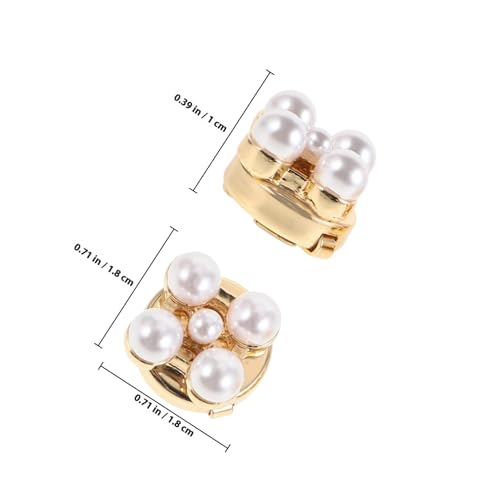 VALICLUD 2 STÜCK Elegante Damen Manschettenknöpfe mit Blumen design und Strass Französische Manschettenhemd accessoires aus Langlebiger Legierung Stilvoll für Business Hochzeit Geburtstag von VALICLUD