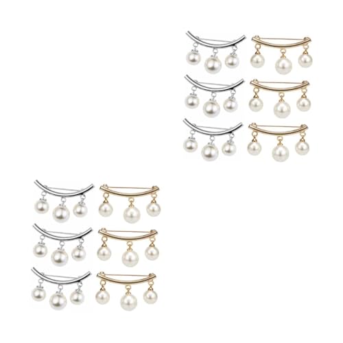 VALICLUD 2 Sätze Ausschnitt Brosche Schalclip Merksam Brooch Broschen Brosche Pin Hängend Zucht Knopf Kette Charme Hochzeitskleid Kleidung Schmuck Halstuchnadel Eisen Silver 6 Stück * 2 VALICLUD 2 Sätze Ausschnitt Brosche Schalclip Merksam Brooch Broschen Brosche Pin Hängend Zucht Knopf Kette Charme Hochzeitskleid Kleidung Schmuck Halstuchnadel Eisen Silver 6 Stück * 2 von VALICLUD