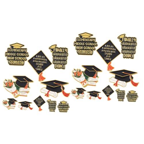 VALICLUD 2 Sätze Brosche Knopf Tasche Stifte Ansteckblume Balsam 2023 Absolventen Anstecknadel Abschlussgeschenk 2023 Grad Sicherheitsnadel Anstecknadel Aus Metall Legierung 10 Stück * 2 VALICLUD 2 Sätze Brosche Knopf Tasche Stifte Ansteckblume Balsam 2023 Absolventen Anstecknadel Abschlussgeschenk 2023 Grad Sicherheitsnadel Anstecknadel Aus Metall Legierung 10 Stück * 2 von VALICLUD