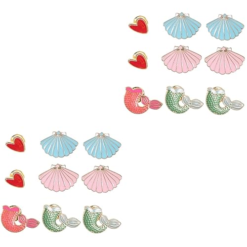 VALICLUD 2 Sätze Cartoon-corsage Mode Stifte Brosche Brötchen Schnappen Jumbo Mini Karikatur Zubehör Email Pin Süße Nadel Halskette Thematisiert Schmuck Hut-pin- 9 Stück * 2 VALICLUD 2 Sätze Cartoon-corsage Mode Stifte Brosche Brötchen Schnappen Jumbo Mini Karikatur Zubehör Email Pin Süße Nadel Halskette Thematisiert Schmuck Hut-pin- 9 Stück * 2 von VALICLUD