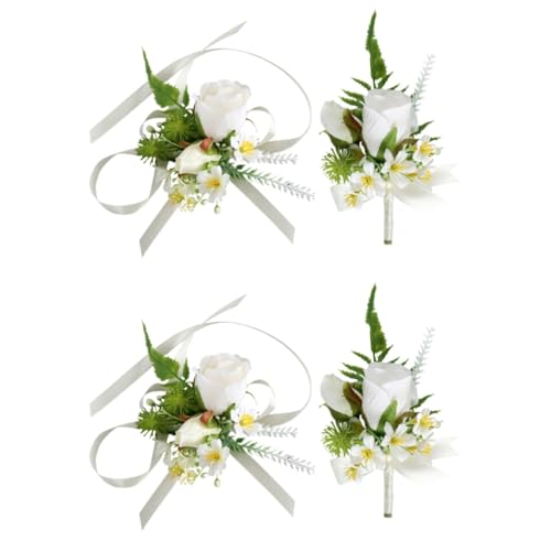 VALICLUD 2 Sätze Corsage für Hochzeit Höhle aus Damen Männer Zubehör graceling dirndl elegant hochzeitsdeco mockin handgelenk Simulation Blumenkorsage simulierte Blumenkorsagen Seidenblume VALICLUD 2 Sätze Corsage für Hochzeit Höhle aus Damen Männer Zubehör graceling dirndl elegant hochzeitsdeco mockin handgelenk Simulation Blumenkorsage simulierte Blumenkorsagen Seidenblume von VALICLUD