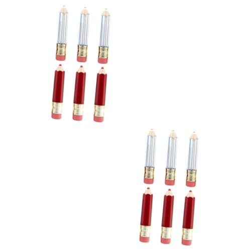 VALICLUD 2 Sätze Diy Lip Gloss Hohlrohr Leckerer Lipgloss Flasche Getönt Schönheit Lippenfüller Glanz Füllung Probenbehälter Mini Lipgloss Leeres Rohr Lipglossrohre Plastik 6 Stück * 2 von VALICLUD