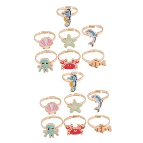 VALICLUD 2 Sätze Ring Paar Party Deko Kinderschmuck Set Finger Schmuck Ringe Mit Tiermotiven Größer Tierischer Finger Sterling Fingerschmuck Hohle Ringe Legierung 7 Stück * 2 VALICLUD 2 Sätze Ring Paar Party Deko Kinderschmuck Set Finger Schmuck Ringe Mit Tiermotiven Größer Tierischer Finger Sterling Fingerschmuck Hohle Ringe Legierung 7 Stück * 2 von VALICLUD