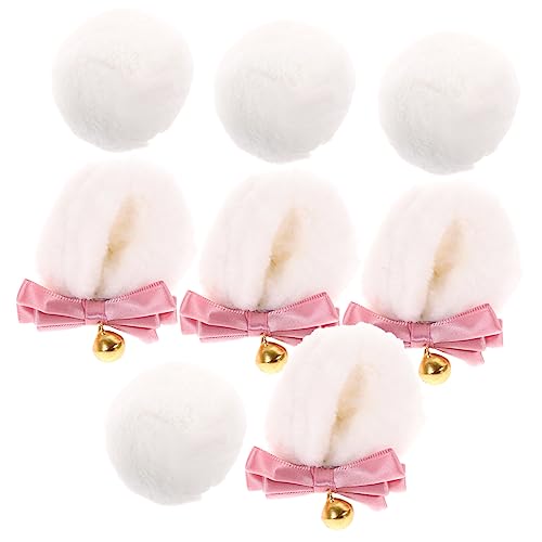 VALICLUD 2sätze Teiliges Bärenohren Und Haarclips Niedliche Cosplay-haaraccessoires Für Partys Und Festivals Wiederverwendbar Und Zu Tragen von VALICLUD