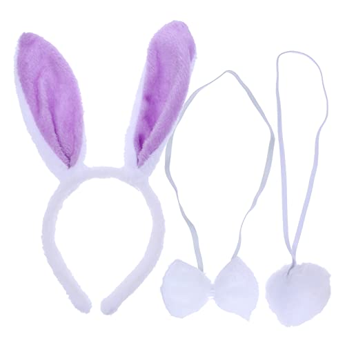 VALICLUD Bezauberndes Haarreifen-set Mit Ohren 2-teilig Für Cosplay Halloween Und Den Alltag Weiß von VALICLUD