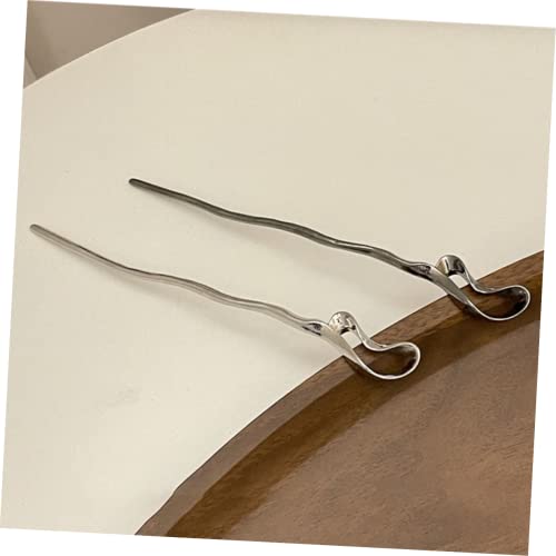 VALICLUD 2 Stck Chinesische Haarnadeln Metall Haarschmuck für Frauen Dekorative Haarstäbchen mit Glatten Kanten Geeignet für Mittleres Langes Haar Modischer Vintage Stil Geschenkidee VALICLUD 2 Stck Chinesische Haarnadeln Metall Haarschmuck für Frauen Dekorative Haarstäbchen mit Glatten Kanten Geeignet für Mittleres Langes Haar Modischer Vintage Stil Geschenkidee von VALICLUD