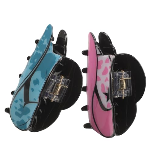 VALICLUD 2stücke Kleine Haarspangen Für Frauen Süße Kieferklammern Mit Westernhut-dekor Haarklammern Zum Geburtstag Zur Hochzeit Weihnachten Geeignet Für Dünnes Oder Dickes Haar von VALICLUD