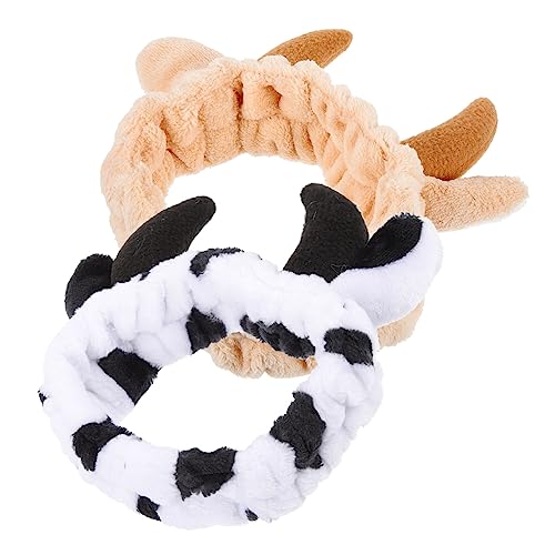 VALICLUD 2 Stck. Stirnband aus Horn Erwachsene Tier-Make-up-Stirnband Make -up -Stirnbänder Tiere Hörner Hase Haarband Tierstirnband zum Waschen des Gesichts tierische stirnbänder Flanell VALICLUD 2 Stck. Stirnband aus Horn Erwachsene Tier-Make-up-Stirnband Make -up -Stirnbänder Tiere Hörner Hase Haarband Tierstirnband zum Waschen des Gesichts tierische stirnbänder Flanell von VALICLUD