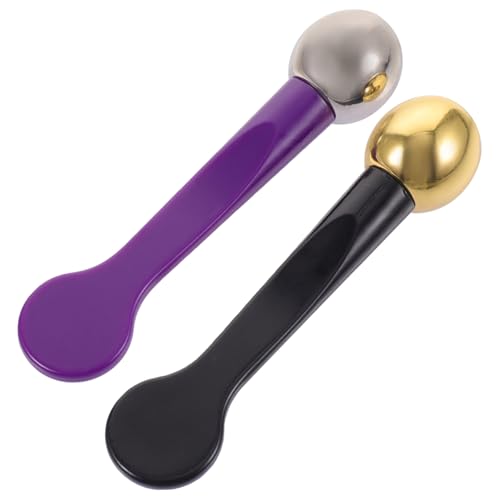 VALICLUD 2 Stück Augencreme löffel aus Praktisches Tragbares Massagegerät zur Anwendung von Augencreme Erleichtert Auftragen und Fördert Durchblutung Lindert Augenmüdigkeit Kompakt und von VALICLUD