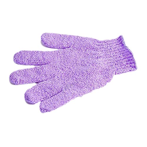 VALICLUD 2 Stück Badehandschuhe Und Badetuch Peeling Badehandschuhe Doppelseitige Peeling Handschuhe Für Die Dusche Peeling Handschuh Für Die Dusche Körperpeeling Handschuh von VALICLUD