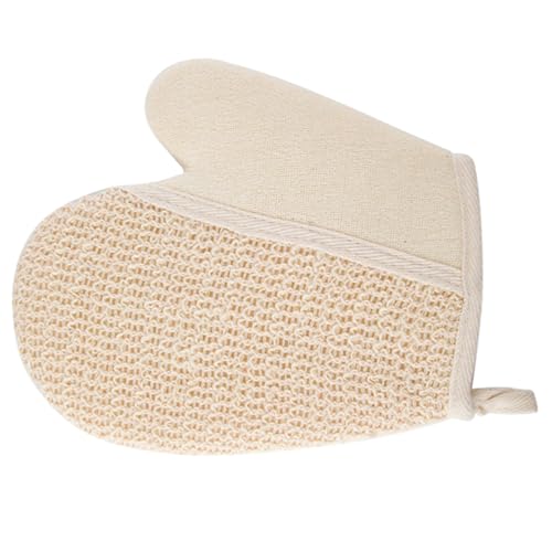 VALICLUD 2 Stück Badetuch Duschhandschuh Körperwäscher Badehandschuhe Peeling Badehandschuh Für Erwachsene Tiefer Rücken Sanfter Badewäscher Baumwollhandschuh Zum Reiben Von von VALICLUD