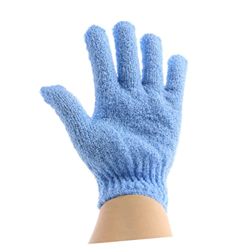 VALICLUD 2 Stück Badetuch Körperpeeling Schrubber Peeling Badehandschuhe Doppelseitige Peeling Duschhandschuhe Hautpeeling Für Den Körper Peeling Körper Schrubber Handschuh von VALICLUD