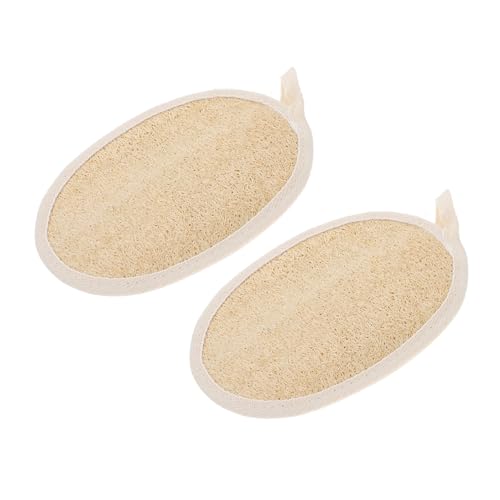 VALICLUD 2stücke Tragbares Badetuch Badezubehör Duschtuch Badeschrubber Körperreinigungszubehör Aus Natürlichem Material Kompakt Und Langlebig Für Tiefe Hautreinigung Und Massage von VALICLUD