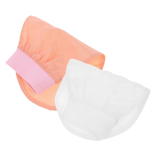 VALICLUD 2 Stück Badetuch Zurück Tücher Waschhandschuhe zum Duschen Körper Hautwäscher für Peelings Peeling-Badehandschuhe Peelinghandschuh Wildpier Peeling-Handschuh Die Seide von VALICLUD