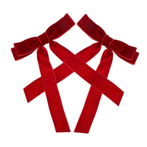 VALICLUD Haarschleifen-set Für Damen Und Mädchen Robuster Haarschmuck Aus Stoff Für Pferdeschwanz Seitliche Klammer Und Besondere Anlässe von VALICLUD