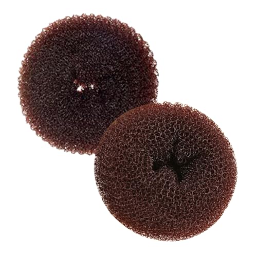 VALICLUD 2stücke Kleiner Haar-donut Dünner Haar-dutt-ring Für Lange Für Hochsteckfrisuren Für Mädchen von VALICLUD