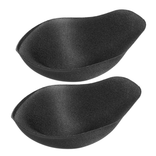 VALICLUD 2 Stück Bulge Pads Bulge Polster Herren Schwamm Enhancer 3D Unterwäsche Verbesserung Tasse Vergrößern Pad für Badehose Badebekleidung Slips Shorts Schwarz von VALICLUD