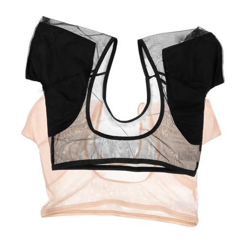 VALICLUD 2 Stück Damen Schweißpolster Unterarm Schweißschutz Weste für Heiße Sommertage Atmungsaktive und Saugfähige Unterarmpads für Sport und Freizeit für Joggen und Outdoor Aktivitäten von VALICLUD