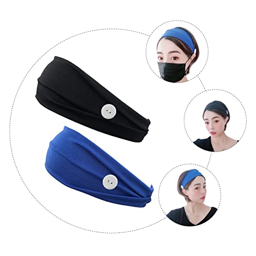 VALICLUD 2 Stück Elastisches Sport Stirnband für Damen mit Schweißabsorbierendes Haarband für Fitness Atmungsaktiv und Bequem für Sport und Outdoor Aktivitäten VALICLUD 2 Stück Elastisches Sport Stirnband für Damen mit Schweißabsorbierendes Haarband für Fitness Atmungsaktiv und Bequem für Sport und Outdoor Aktivitäten von VALICLUD