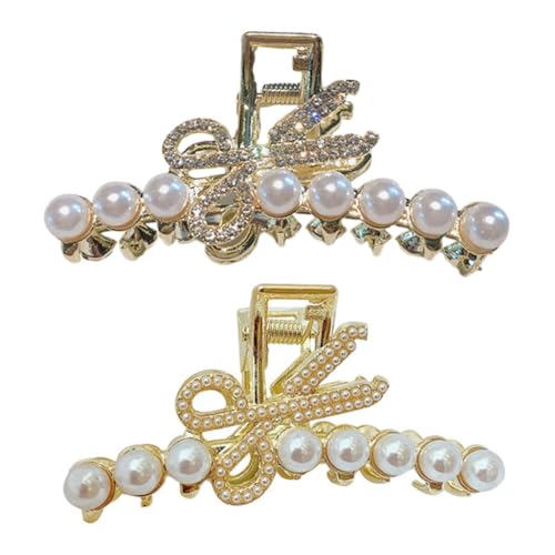 VALICLUD 2 Stück Funkelnden Strasssteinen Modische Haarklammern für Frauen und Mädchen Langlebige Haarschmuck accessoires für Alltag und Festtagsfrisuren von VALICLUD