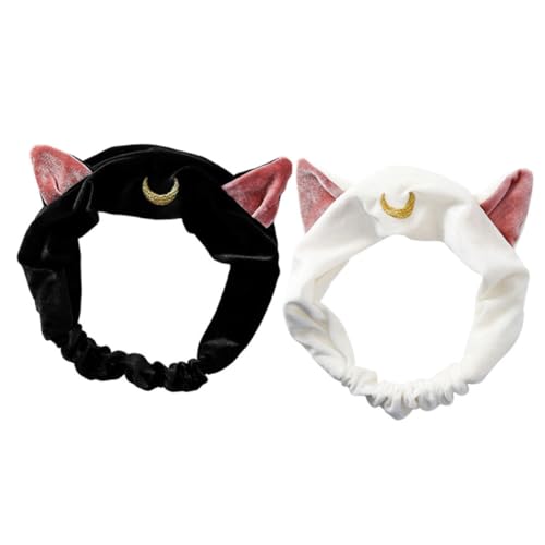 VALICLUD 2 Stück Gesichtswaschstirnband Katzenohren Haarband Dusche Stirnband Zum Waschen Des Gesichts Gesichtsreinigungsstirnband Schweiß Lace Cat Ohrs Elastische Stirnbänder Flanell VALICLUD 2 Stück Gesichtswaschstirnband Katzenohren Haarband Dusche Stirnband Zum Waschen Des Gesichts Gesichtsreinigungsstirnband Schweiß Lace Cat Ohrs Elastische Stirnbänder Flanell von VALICLUD