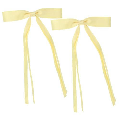 VALICLUD 2 Stück Große Schleifen Haarspangen aus Spitze Leichte Metall Haarklammern für Damen und Teenager Eleganter Haarschmuck zum Fixieren und Stylen Rutschfest und Langlebig von VALICLUD