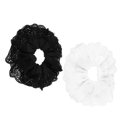 VALICLUD 2 Stück Haargummi Aus Spitze Für Haare Zubehör Mädchen Elastisch Groß Trendy Überdimensioniert Haargummis Aus Spitze Mode Seidig Jumbo-haargummis Übergröße Schatz Polyester VALICLUD 2 Stück Haargummi Aus Spitze Für Haare Zubehör Mädchen Elastisch Groß Trendy Überdimensioniert Haargummis Aus Spitze Mode Seidig Jumbo-haargummis Übergröße Schatz Polyester von VALICLUD