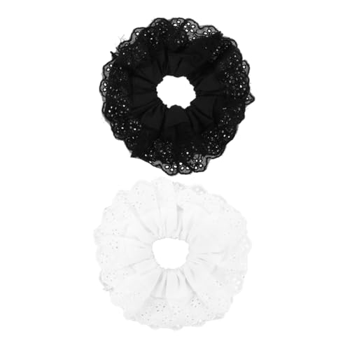 VALICLUD 2stücke Übergroße Spitzen-haargummis Große Haargummis Für Damen Und Mädchen Haar-accessoires Aus Robustem Stoff Langlebig Und Elastisch Für Pferdeschwanzhalter VALICLUD 2stücke Übergroße Spitzen-haargummis Große Haargummis Für Damen Und Mädchen Haar-accessoires Aus Robustem Stoff Langlebig Und Elastisch Für Pferdeschwanzhalter von VALICLUD