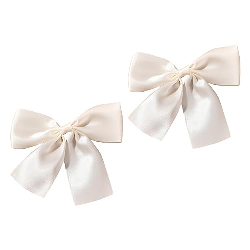 VALICLUD 2 Stück Haarklammern mit Schleifen Braut Haarschmuck für Hochzeit Party Festlich Dezenter Haarklammer Schmuck Geeignet für Haartypen und Anlässe von VALICLUD