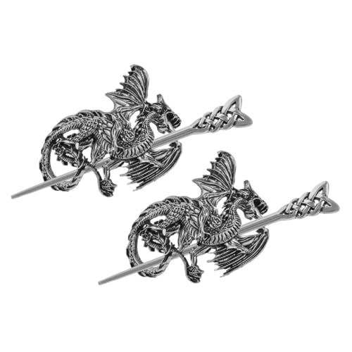 VALICLUD Metall-haargabeln Vintage-dutt-haarnadel Chinesischer Haarnadelstab Für Mädchen Und Frauen Vintage-haarschmuck von VALICLUD