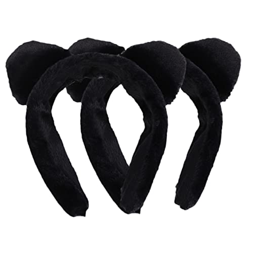 VALICLUD 2 Stück Katzenohr Haarband für Weiches Make Up und Gesichtswasch Stirnband für Spa und Maskenpflege Attraktives Design mit Katzenohren von VALICLUD