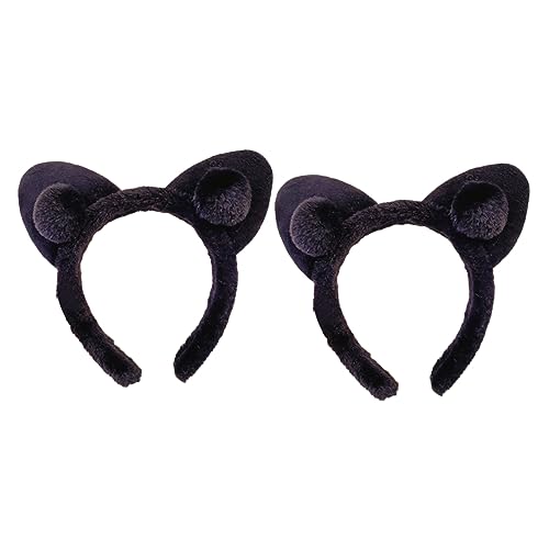 VALICLUD 2 Stück Katzenohren Haarband Elastisches Cosplay Stirnband für Kostümpartys Weiches Design Tierkostümzubehör Festivals und Besondere Anlässe VALICLUD 2 Stück Katzenohren Haarband Elastisches Cosplay Stirnband für Kostümpartys Weiches Design Tierkostümzubehör Festivals und Besondere Anlässe von VALICLUD