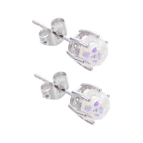 VALICLUD 2 Stück Kleine Kupfer Ohrstecker Damen Leicht und Komfortabel Minimalistisches Rundes Design Für Alltag Party und Besondere Anlässe von VALICLUD