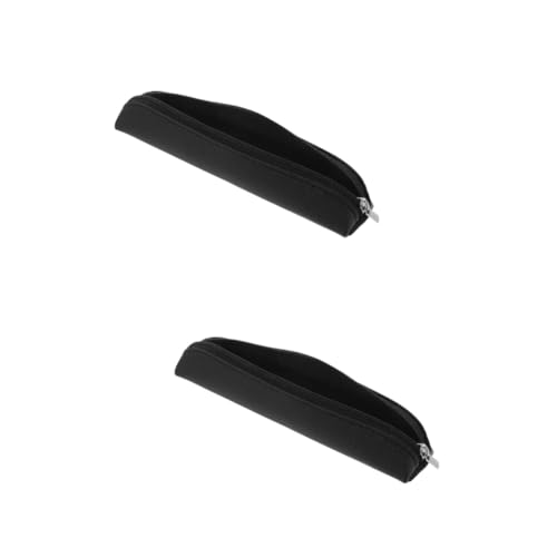 VALICLUD 2 Stück Kompakter PU Stiftetui für Unterwegs Praktische Aufbewahrung für Füllfederhalter Kugelschreiber und Bleistifte Robuste und Langlebige Schreibwaren für Büro und Schule von VALICLUD