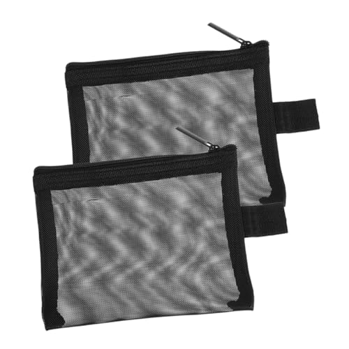 VALICLUD 2stücke Netztaschen Für Make-up Kleine Taschen Zum Organisieren Reisetaschen Für Kosmetika Kulturbeutel Mit Reißverschluss Make-up-Organizer Für Reisen von VALICLUD