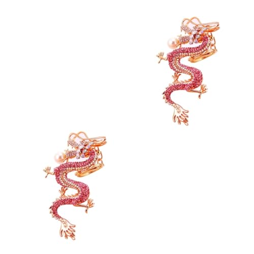 VALICLUD 2stücke Dragon Schlüsselanhänger Mit Strass Kreativer Taschenanhänger Für Autoschlüssel Handtasche Oder Rucksack Modischer Perfektes Für Jeden Anlass von VALICLUD