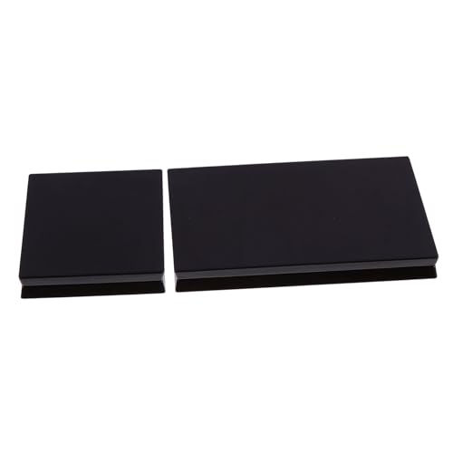 VALICLUD 2stücke Magnetische Lidschattenbox Aufbewahrungsbox Für Lidschattenschalen Lidschattenpuderschalen Kosmetikzubehör Organizer Lidschattenbehälter Make-up-container von VALICLUD