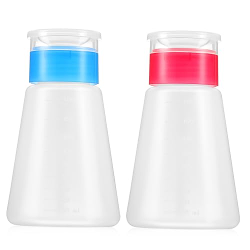 VALICLUD 2 Stück Leere Pumpflaschen für Make Up Entferner und Toner aus Langlebigem Material Auslaufsicher mit Deckel Nachfüllbar für Reisen und Täglichen Gebrauch VALICLUD 2 Stück Leere Pumpflaschen für Make Up Entferner und Toner aus Langlebigem Material Auslaufsicher mit Deckel Nachfüllbar für Reisen und Täglichen Gebrauch von VALICLUD