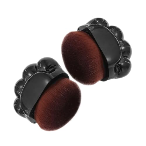VALICLUD 2 Stück Make Up Foundation Flüssigpinsel Blending Foundation Pinsel Mineral Flauschiges Gesicht Frauen Foundation Flüssigpinsel Frauen Make Up Pinsel Rouge Weiche von VALICLUD