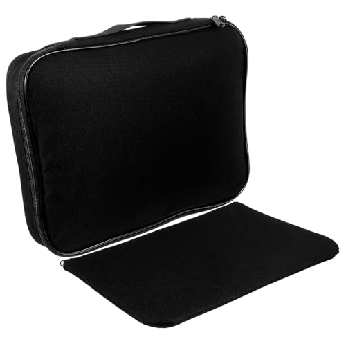 VALICLUD 2stücke Abschließbare Dokumenten-Organizer-Box Reise-Organizer-Brieftasche Aus Gorsgrain-Material Aktenaufbewahrungstasche Für Zuhause Und Büro Mit Schlossfunktion von VALICLUD