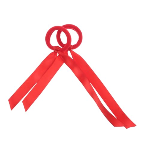 VALICLUD Haargummis Pferdeschwanzhalter Bänder Quasten Haarbänder Für Frauen Mädchen Jungen Und Mädchen Cosplay Retro-quaste von VALICLUD