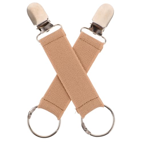 VALICLUD Reise-hutclip-set 2-teilig Elastische Hutclips Für Taschenhände Handschuhgreifseil Für Damen Und Herren Für Verlorene Sicherheitshandschuhe von VALICLUD