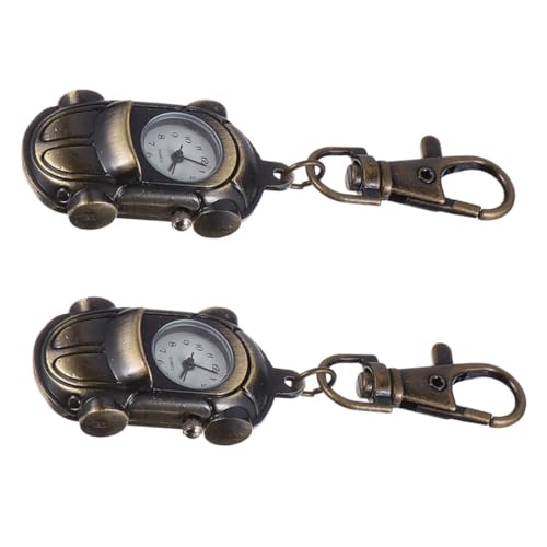 VALICLUD 2stücke Vintage Taschenuhr Für Und Mechanische Broschenuhr Im Retro-Stil Dekorative Uhr Für Studenten Und Fachkräfte von VALICLUD